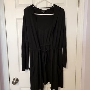 Torrid Black hooded sweater , Size 2x